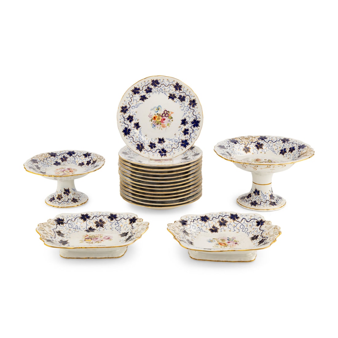 An English Porcelain Dessert Service (1 of 4)