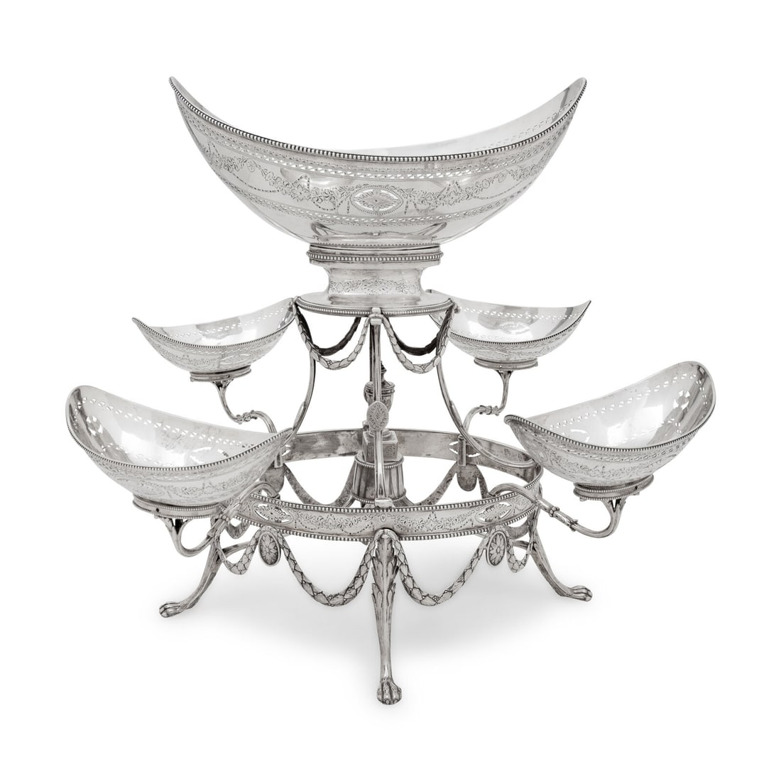 A George III Silver Epergne (1 of 7)