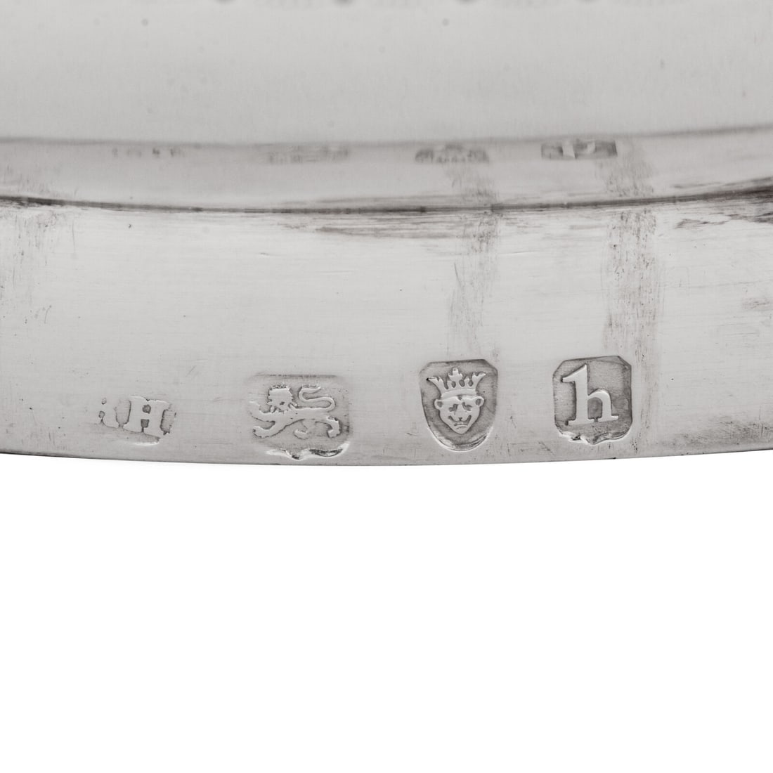 A George III Silver Epergne - 7
