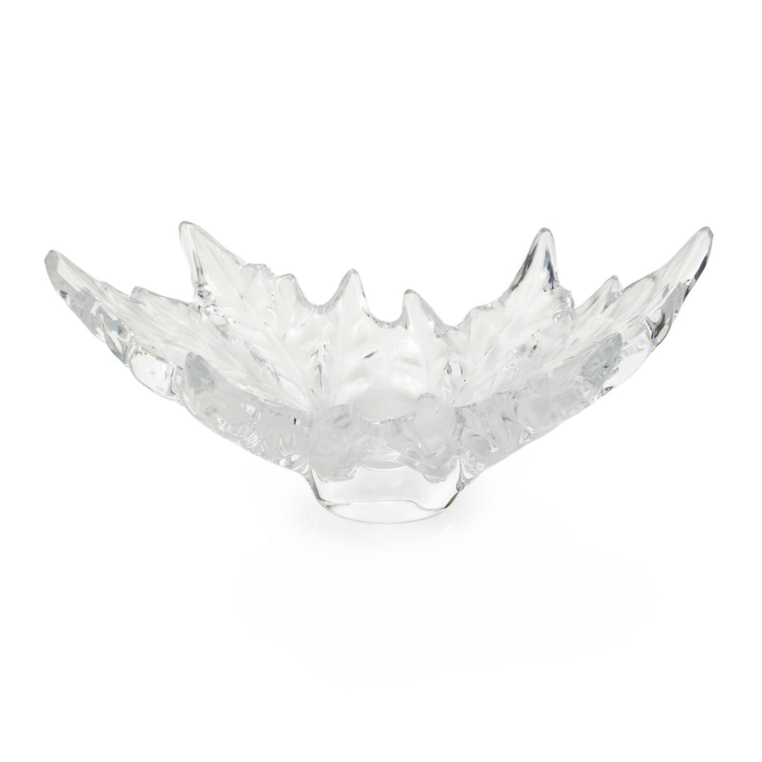 A Lalique Champs Elysées Bowl: A Lalique Champs Elysées Bowl with acid-etched signature to underside. Height 7 1/2 x width 18 x depth 12 inches. Property from a Distinguished Chicago Gold Coast Residence This lot is located