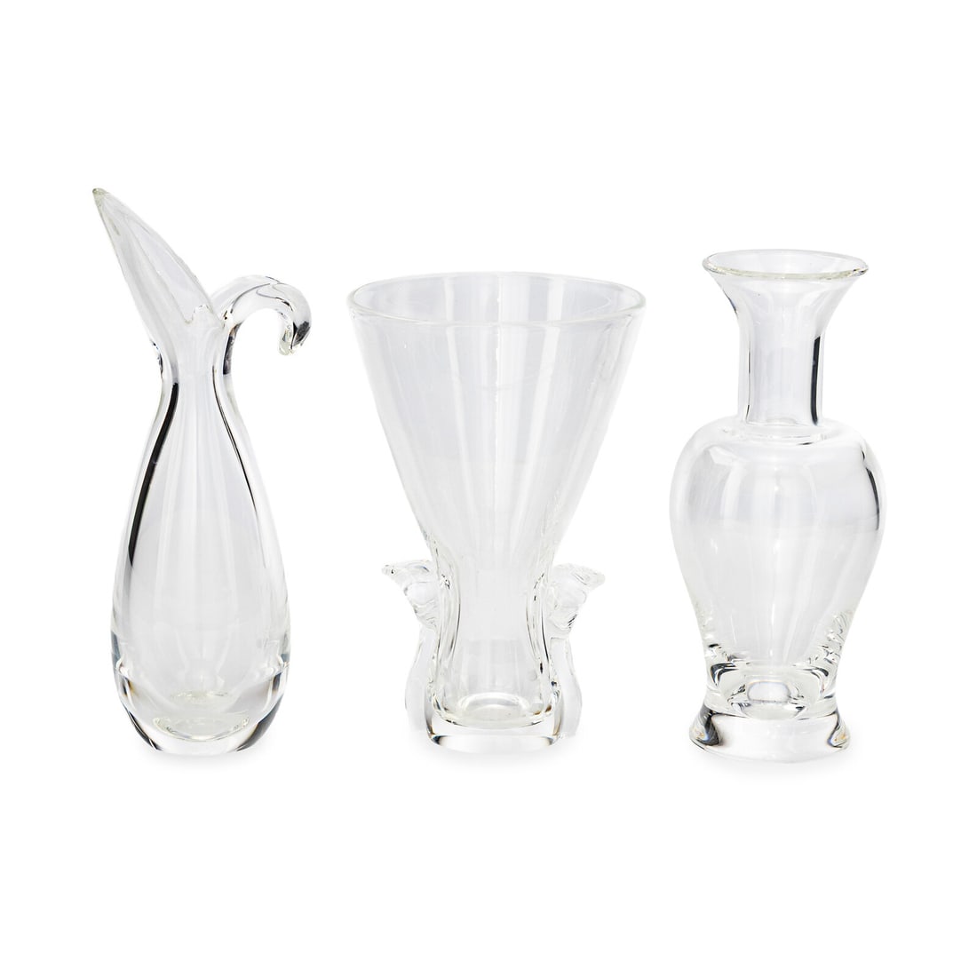 Three Steuben Glass Vases (1 of 2)