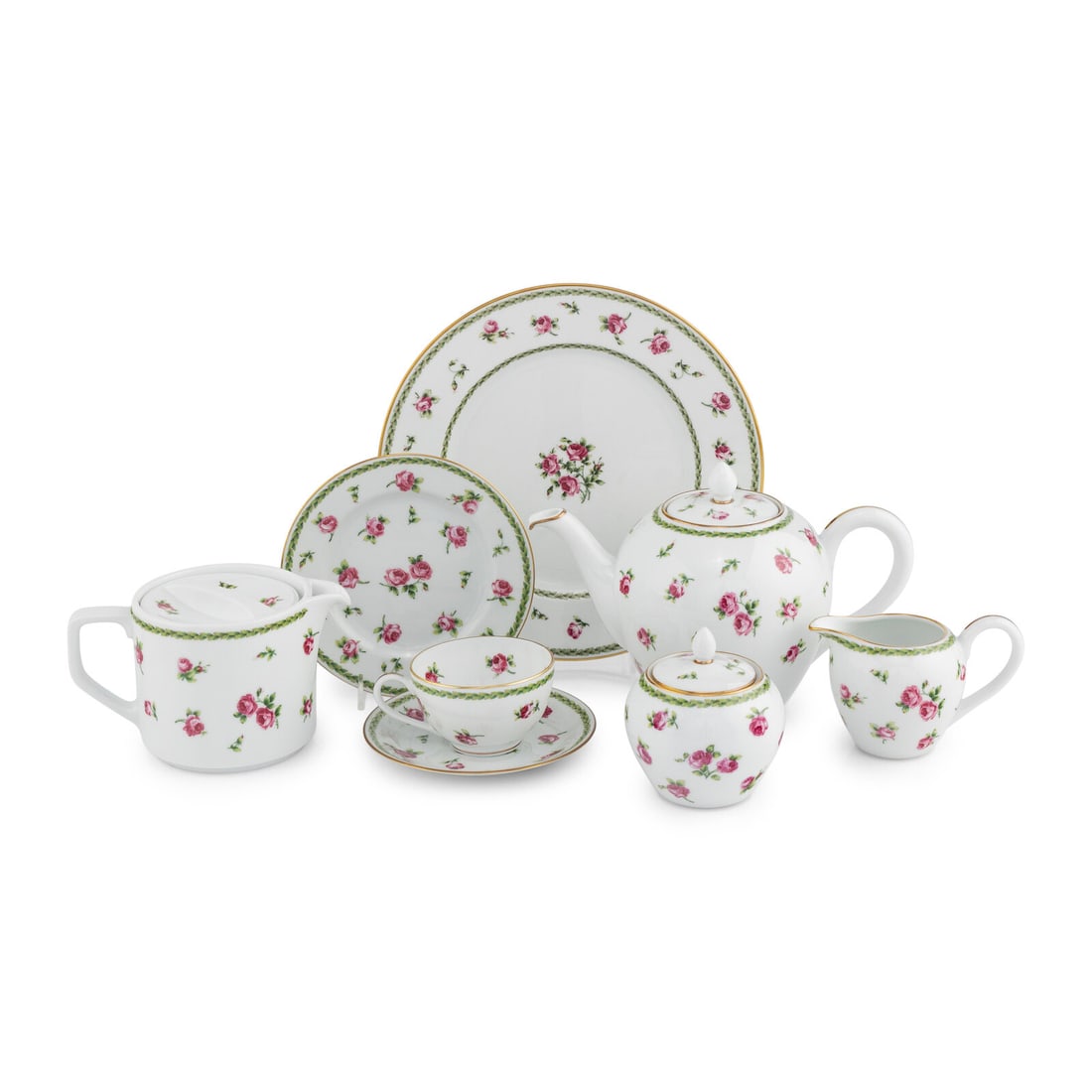 A Bernardaud Limoges Sandy Lane Porcelain Dessert Service (1 of 4)