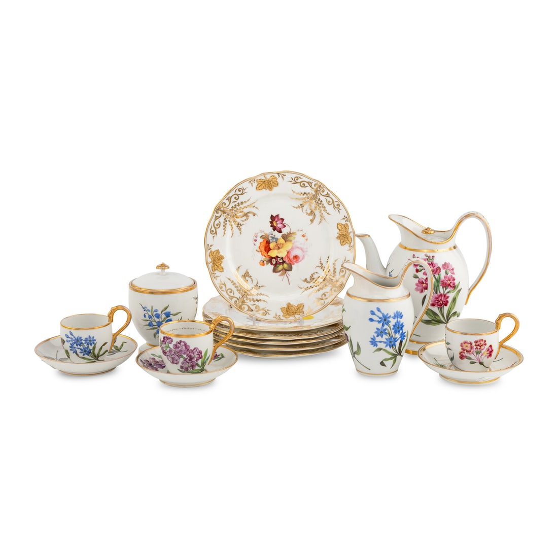 A Continental Porcelain Coffee Service (1 of 4)
