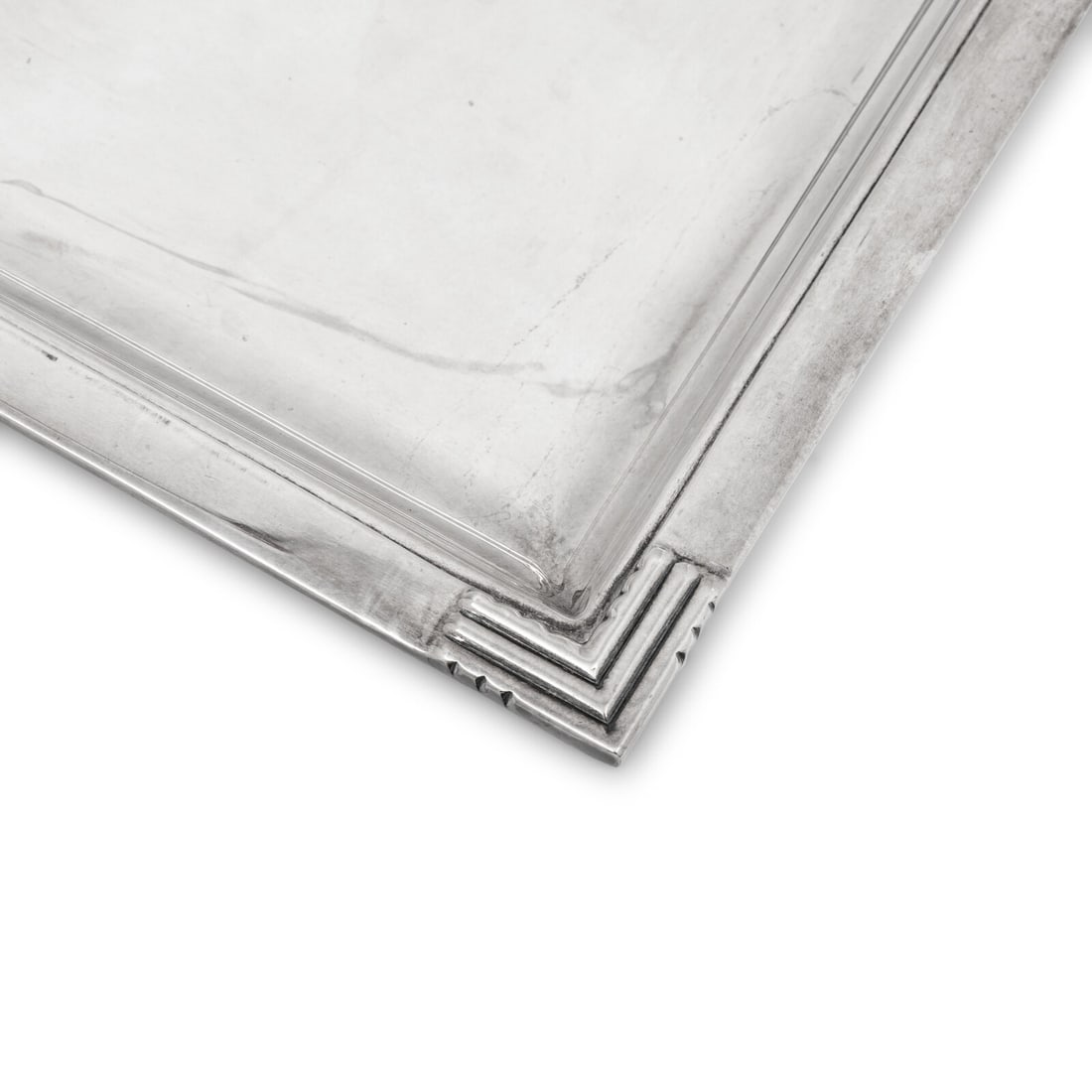 Three Puiforcat Silver-Plate Serving Trays - 3