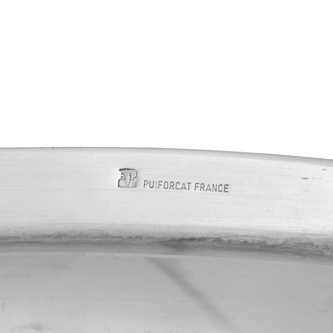 Three Puiforcat Silver-Plate Serving Trays - 4