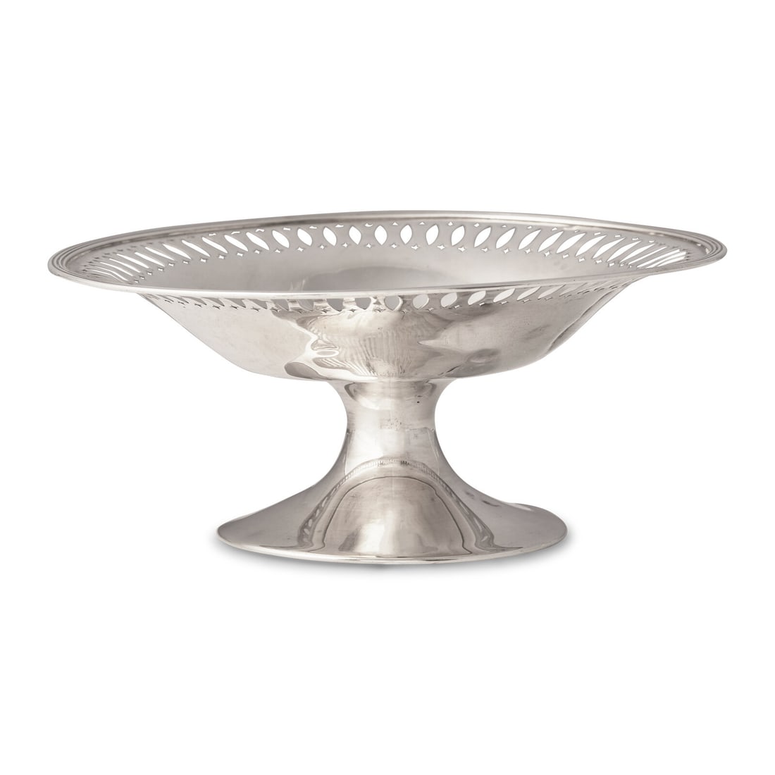 An American Silver Pierced Compote - 2