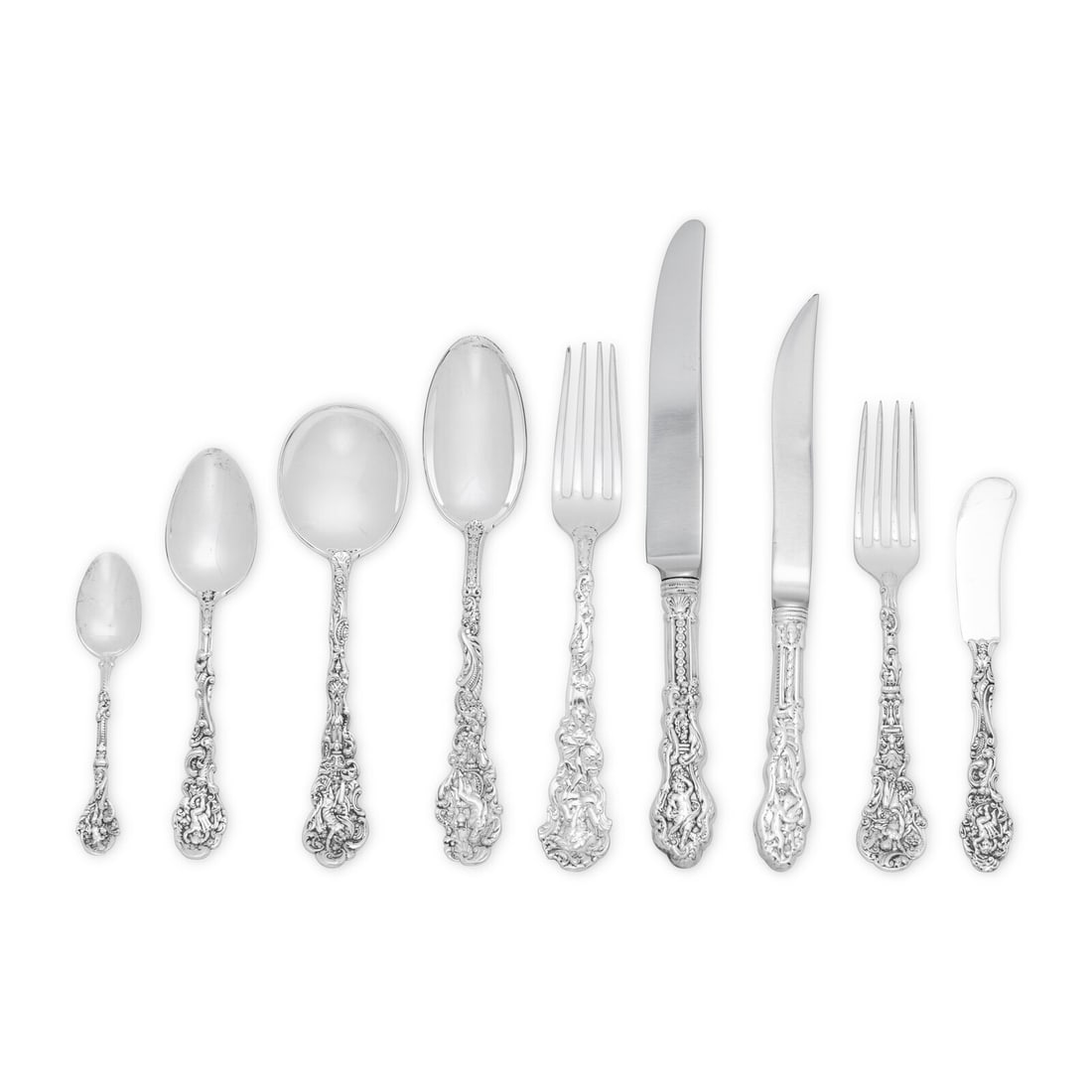An American Silver Flatware Service (1 of 3)