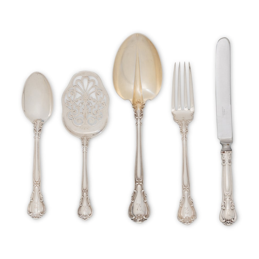 An Assembled American Silver Flatware Service (1 of 1)