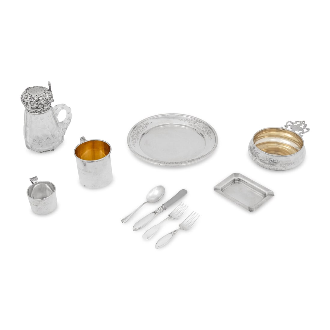 A Group of American Silver Table Articles (1 of 4)