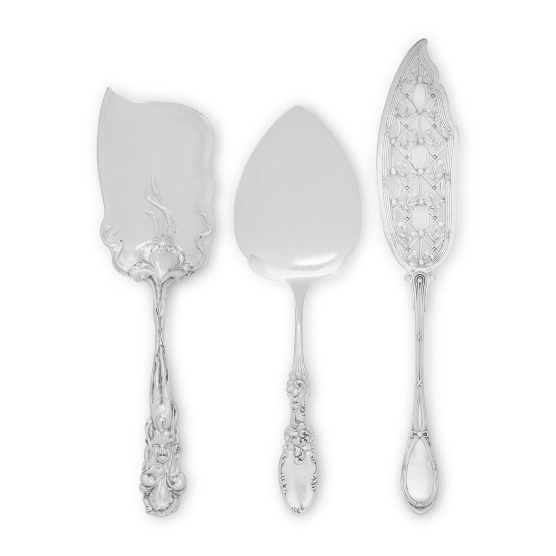 A Collection of Silver Flatware Serving Articles (1 of 2)