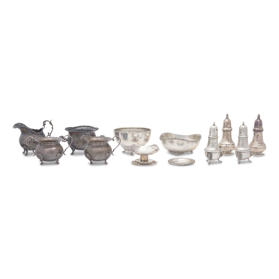 A Group of Twelve Silver Table Articles (1 of 5)