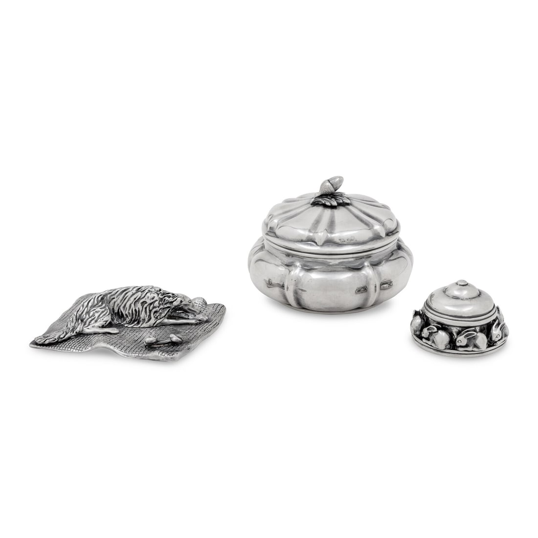 A Group of Three Silver Articles (1 of 8)