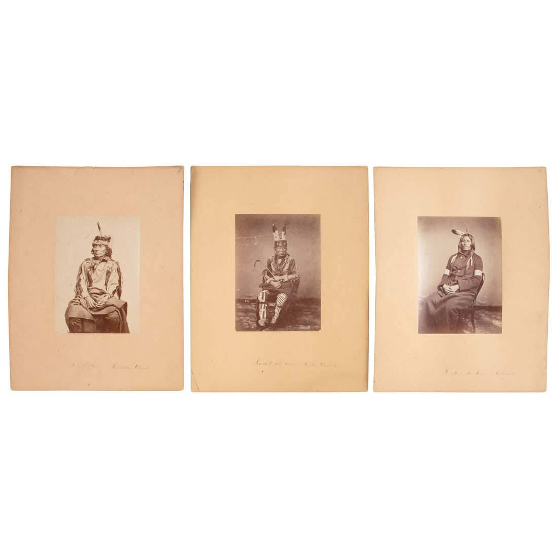 McClees Gallery Studio Portraits of Pawnee and Yankton Sioux Chiefs1857-1858 (1 of 1)