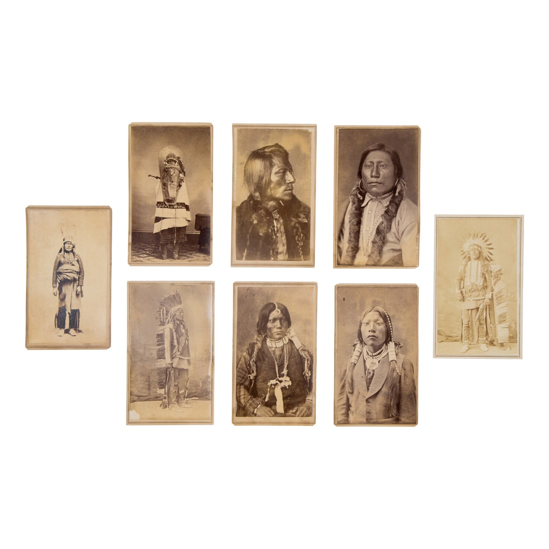 W.G. Chamberlain (American, 1815-1910) Sioux and Ute Portraits (1 of 2)