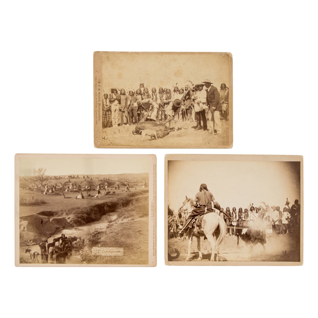 John C.H. Grabill (American, 1849-1903) Photographs of Native American Subjects, Including Cheyenne (1 of 2)