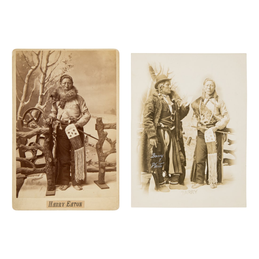 David F. Barry (American, 1854-1934) Harry Eaton, Hidatsa, Including View with Wolf Chief (1 of 2)