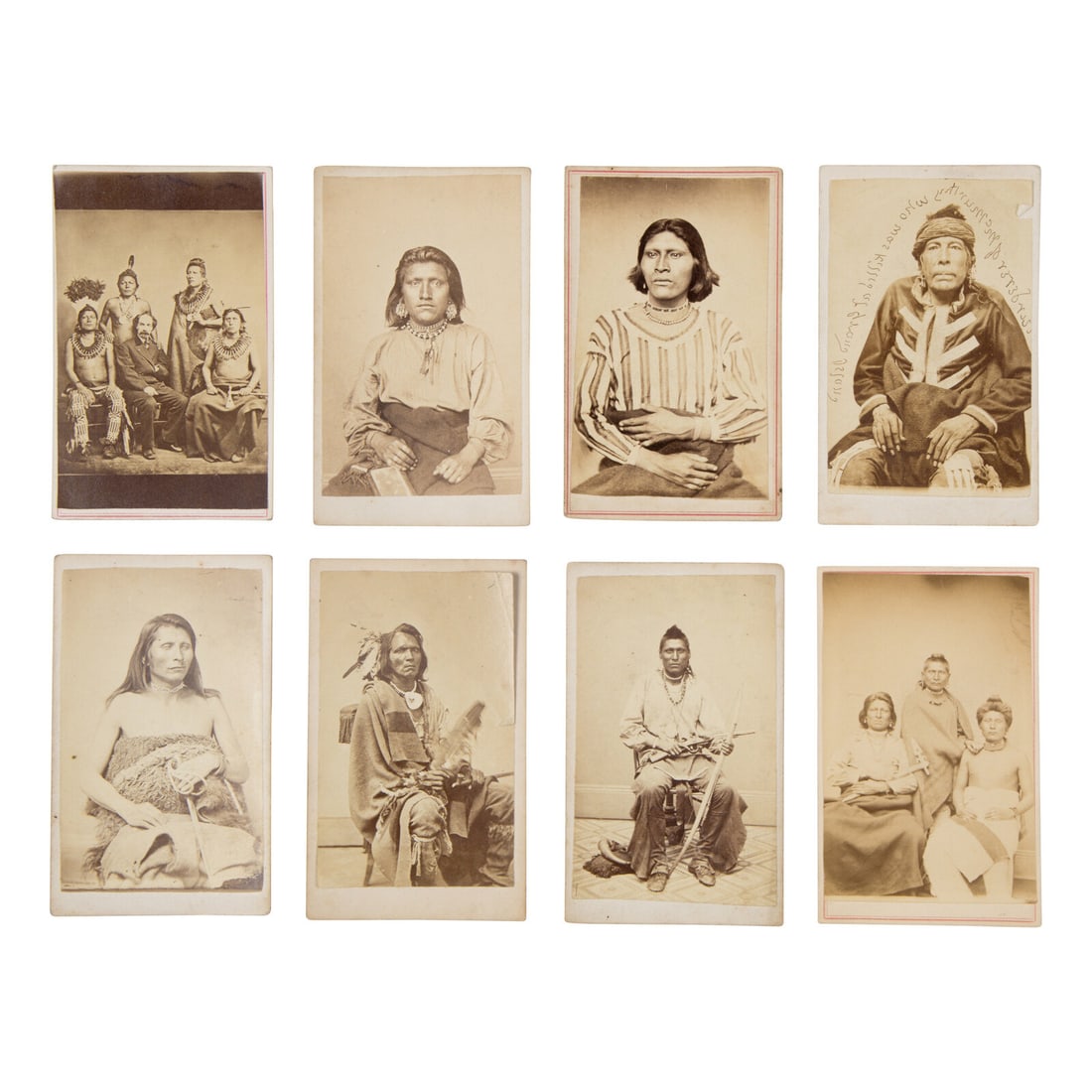 Parker & Johnson Native American Subjects, Including Pawnee Indians (1 of 2)