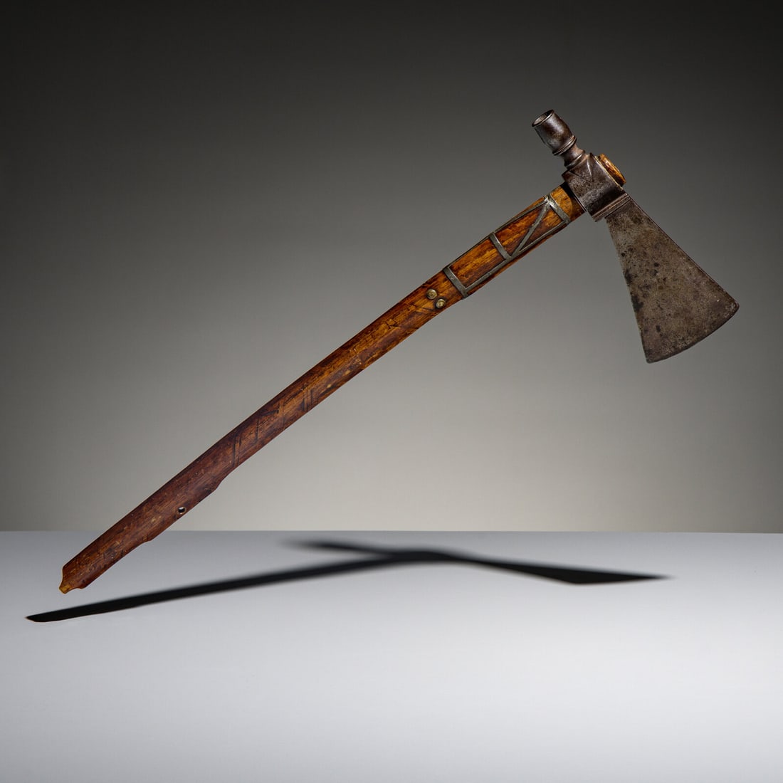 Western Great Lakes Inlaid Pipe Tomahawk, Published (1 of 4)