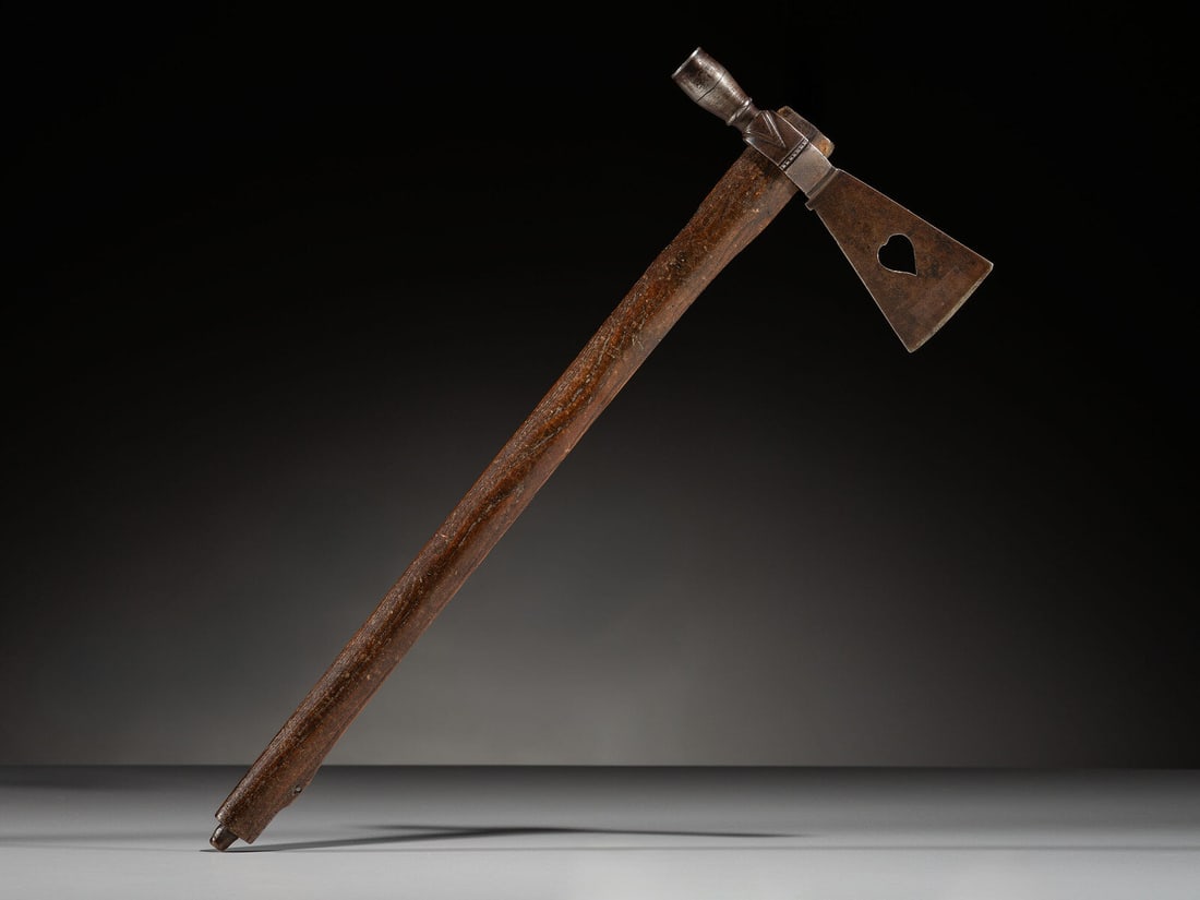 Plains Pipe Tomahawk, with Heart Cutout (1 of 3)