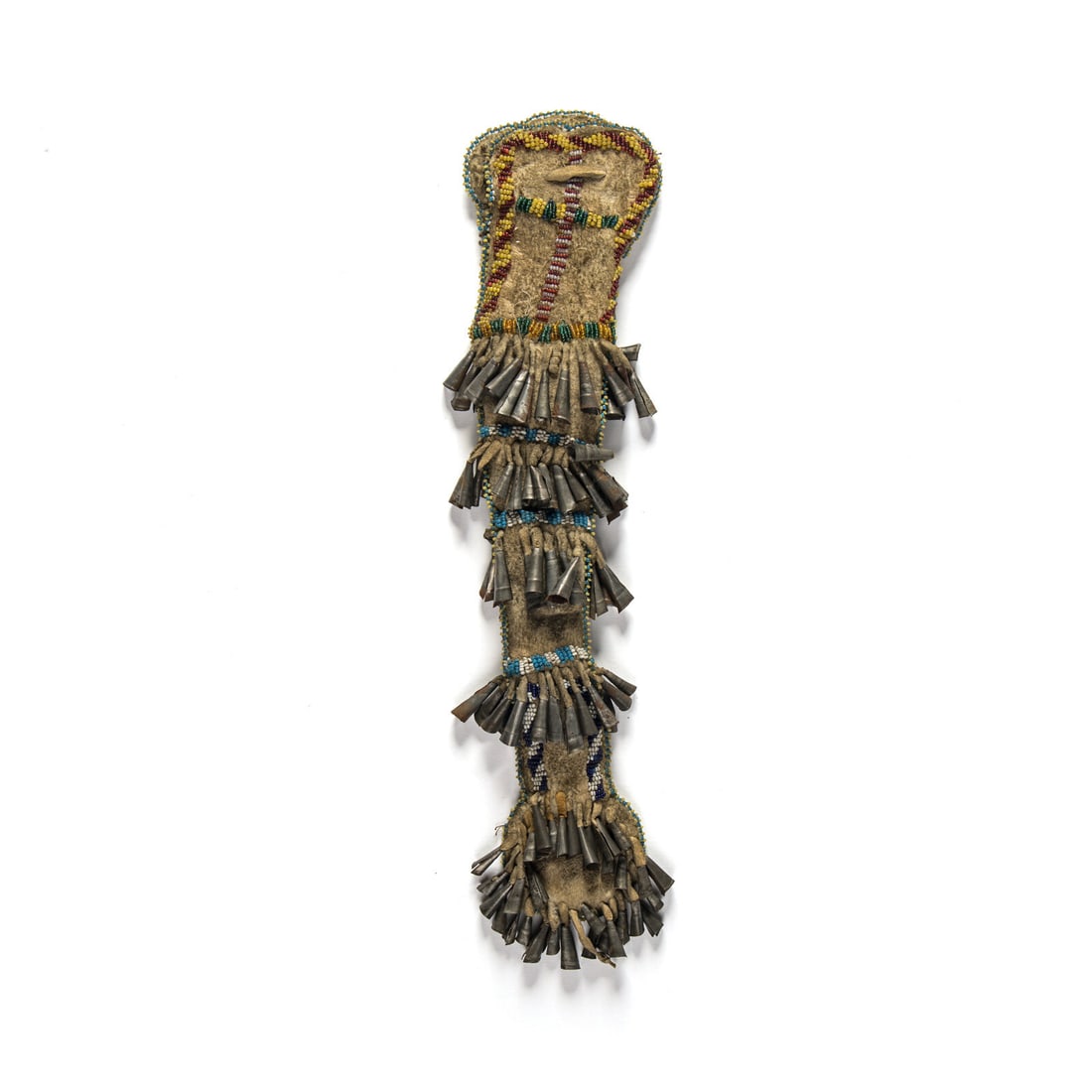 Mescalero Apache Beaded Hide Awl Case (1 of 4)