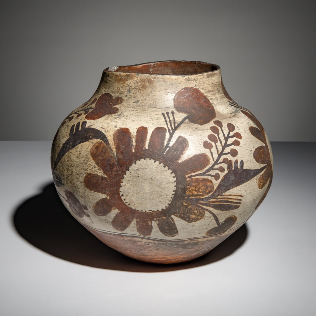 Zia Polychrome Pottery Olla (1 of 5)