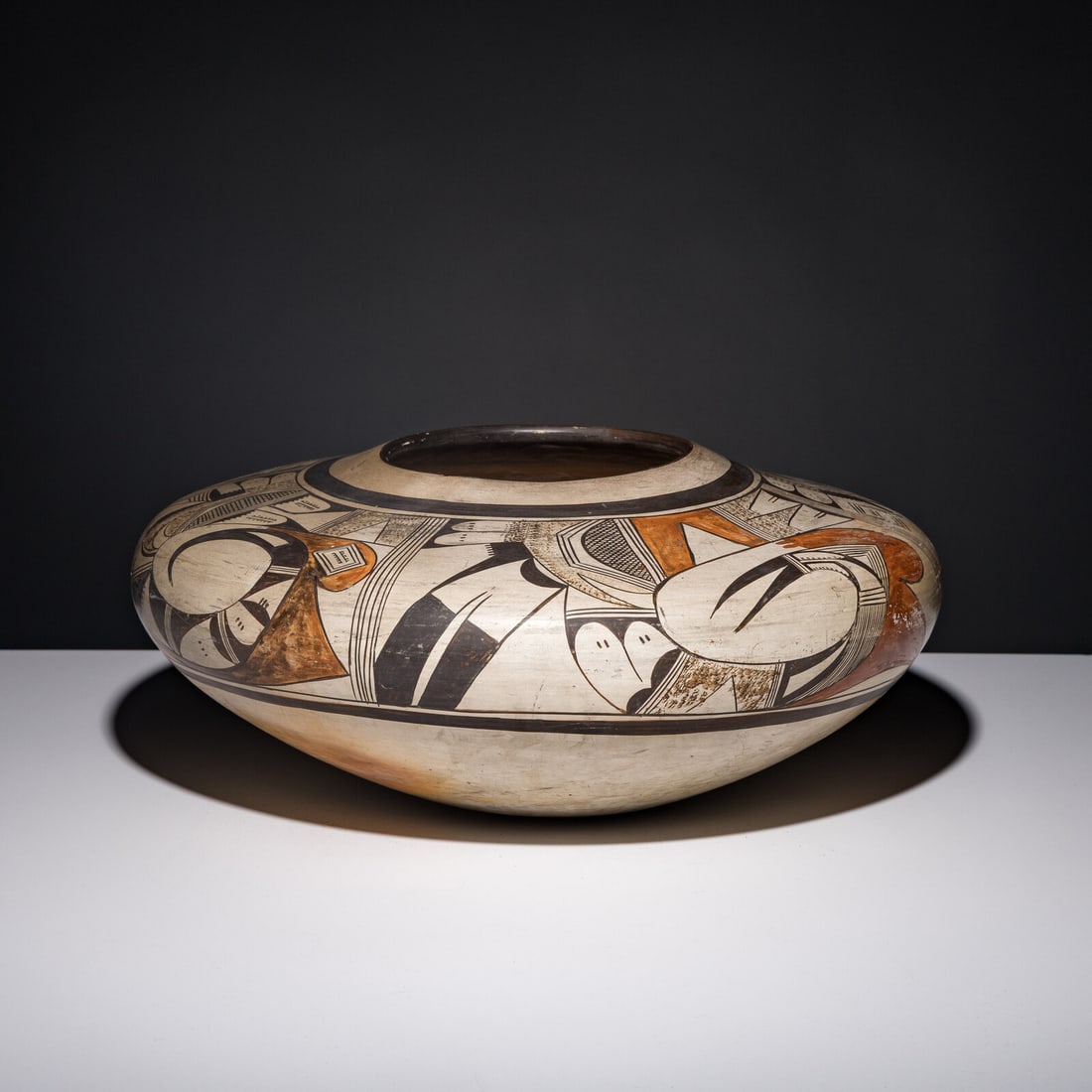 Nampeyo of Hano, Attributed (Hopi-Tewa, 1859-1942) Polychrome Pottery Jar (1 of 5)