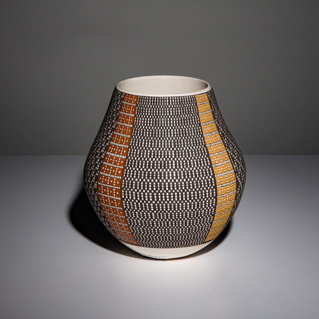 Frederica Antonio (Acoma, b. 1968) Polychrome Pottery Jar (1 of 4)