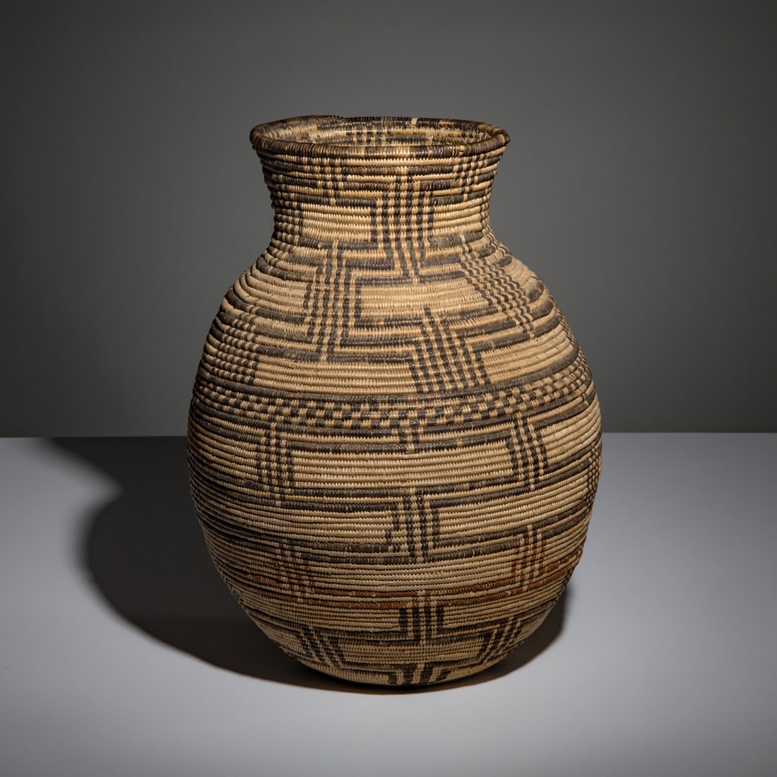 Apache Polychrome Basketry Olla - 2