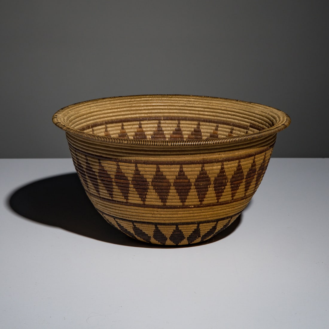 Panamint Polychrome Basket, with Uniquely Flattened Rim (1 of 4)