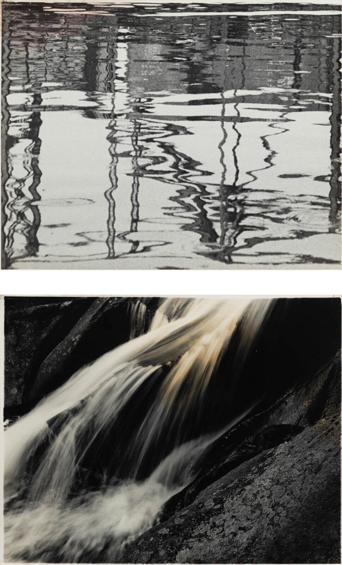 Art Sinsabaugh (American, 1924-1983) Water and Untitled (two works): Art Sinsabaugh (American, 1924-1983) Water and Untitled (two works) gelatin silver prints Water signed, titled, and inscribed in pencil, verso each sheet: 11 x 14 in. Property sold to Benefit the Bauh