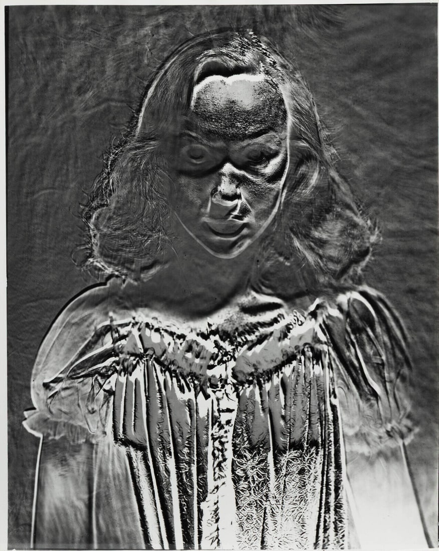 Erwin Blumenfeld (American/German, 1897–1969) Solarized figure, 1953 (1 of 3)