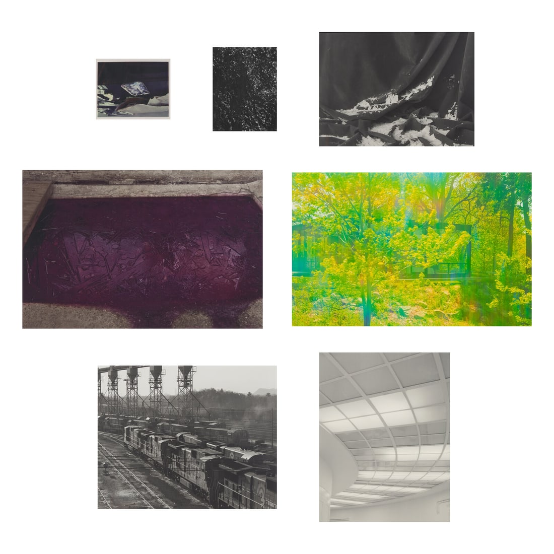 James Welling (American, b. 1951) Aperture Portfolio (complete portfolio of seven), 2013: James Welling (American, b. 1951) Aperture Portfolio (complete portfolio of seven), 2013 each signed, titled, dated and numbered 7/15 in pencil, verso; numbered 7/15 in ink on the title page; with ori