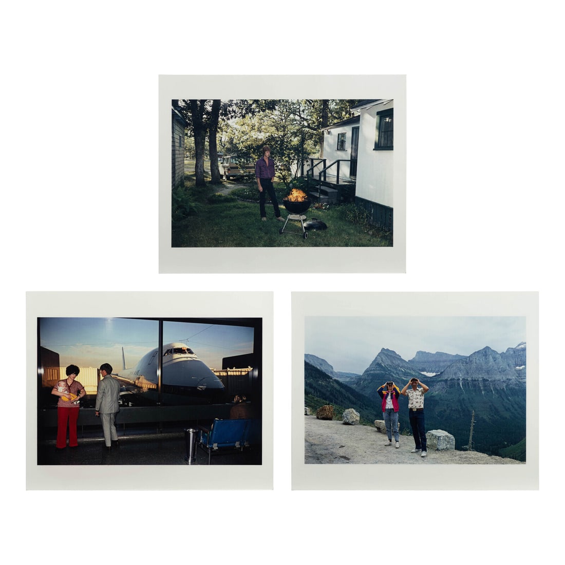 Mitch Epstein (American, b. 1952) Three works from Recreation II: American Photographs 1973-1988 (1 of 6)