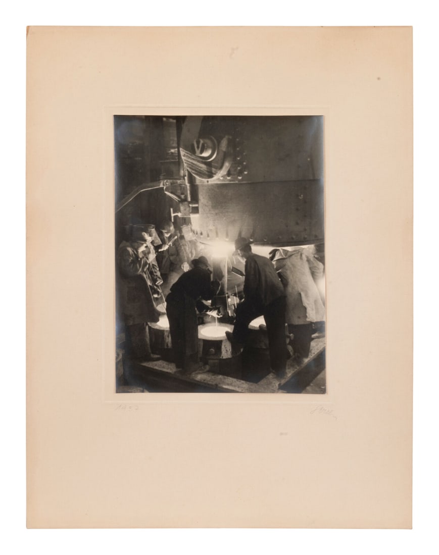 Paul Wolff (German, 1887-1951) Untitled [Furnace], 1937 (1 of 3)