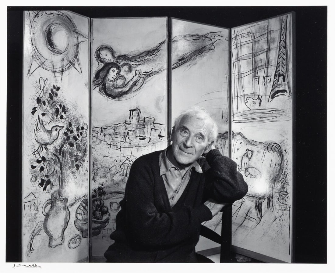 Yousuf Karsh (Armenian/Canadian, 1908-2002) Marc Chagall, 1965 (1 of 3)