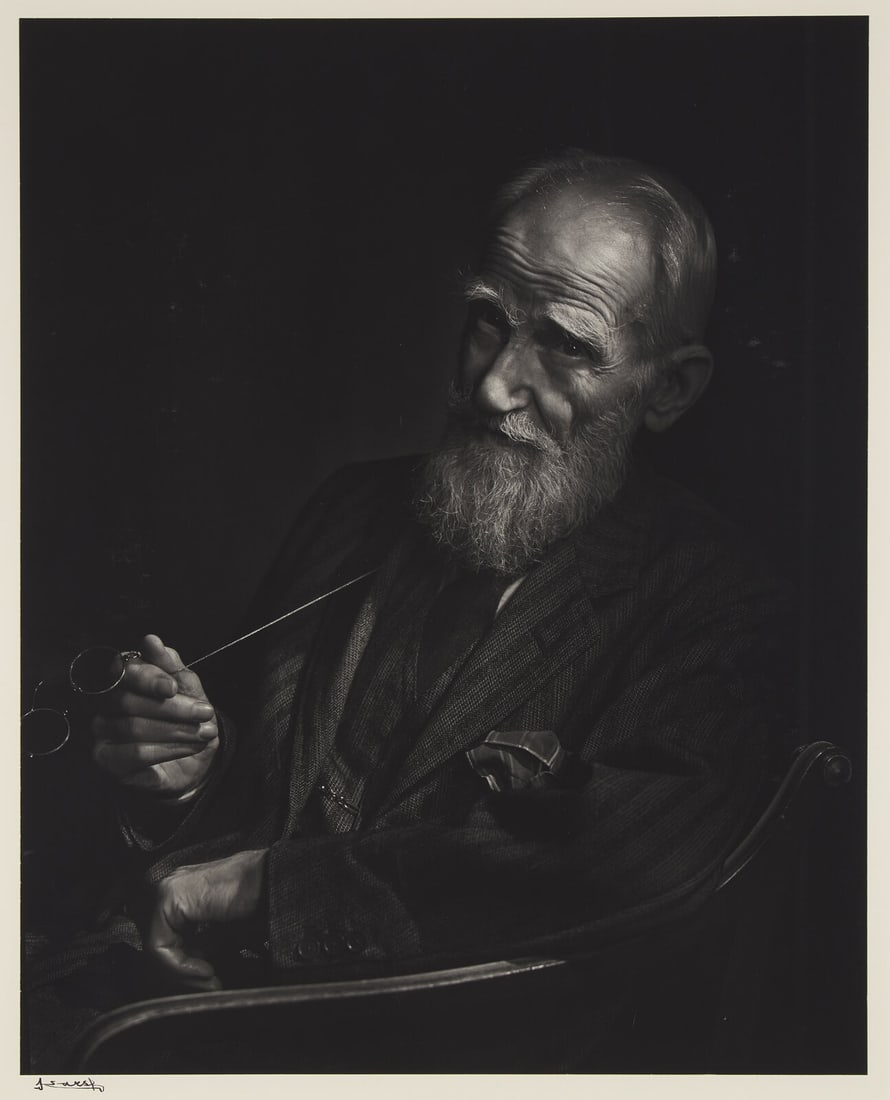 Yousuf Karsh (Armenian/Canadian, 1908-2002) George Bernard Shaw, 1943; printed later (1 of 3)