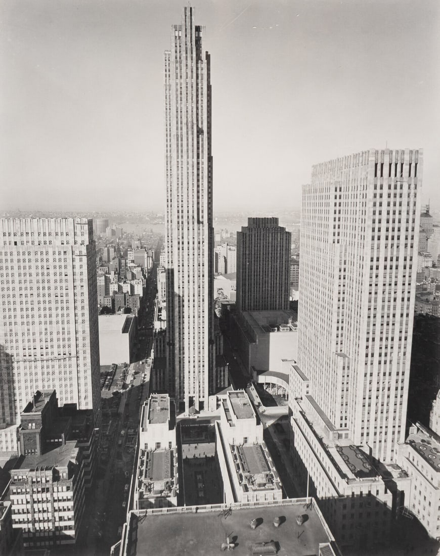 Berenice Abbott (American, 1898-1991) Rockefeller Center, ca. 1936 (1 of 3)