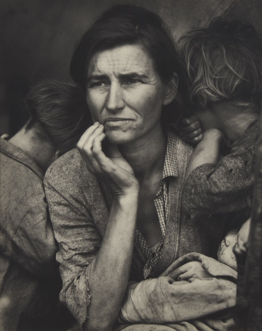 Dorothea Lange (American, 1895-1965) Migrant Mother, Nipomo, California, 1936; printed later (1 of 3)