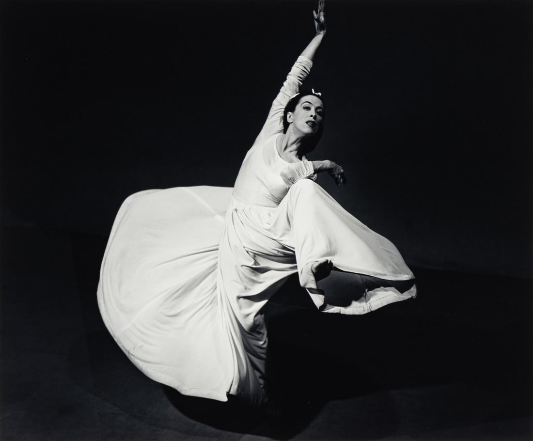 Barbara Morgan (American, 1900-1992) Martha Graham-Letter to the World (Swirl), 1940; printed (1 of 3)