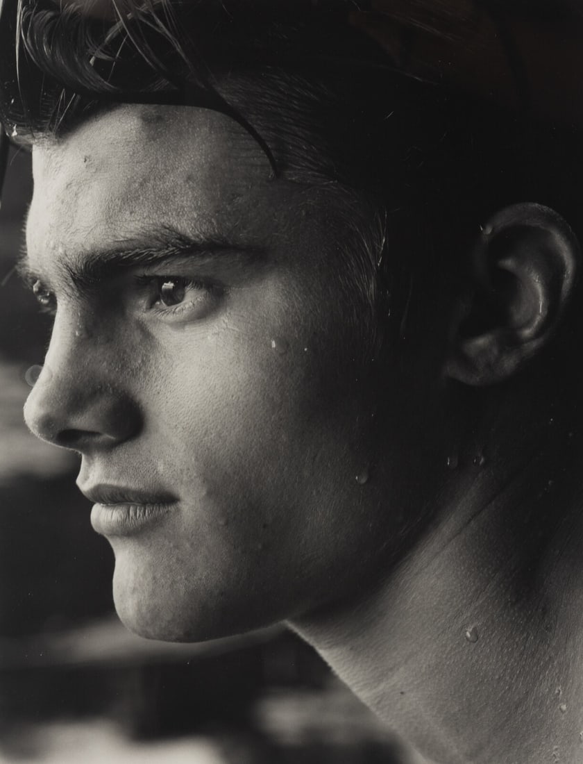 Bruce Weber (American, b. 1946) Peter at Pete's Rock, Adirondack Park, NY, 1997 (1 of 3)