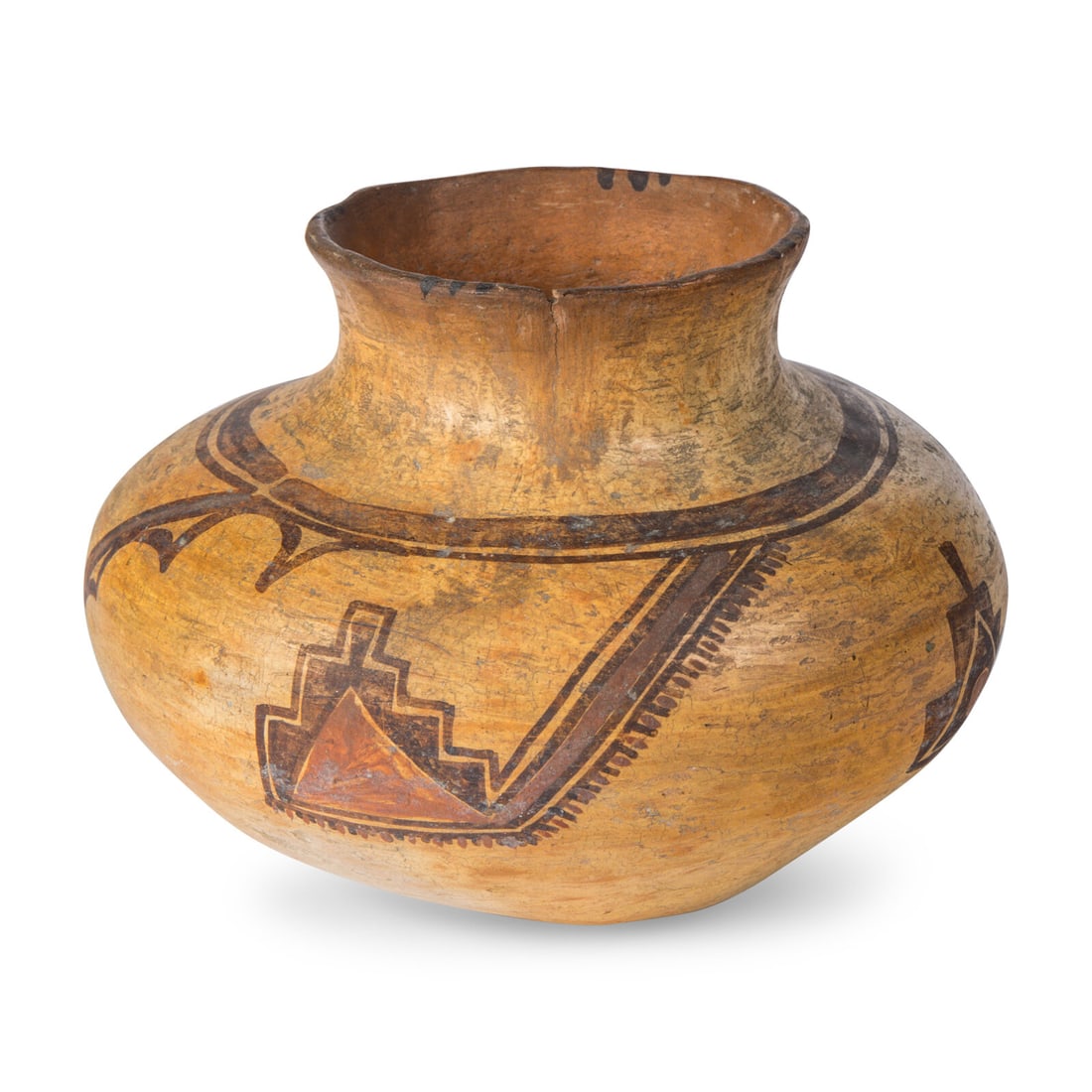 Hopi Polychrome Pottery Jar (1 of 4)