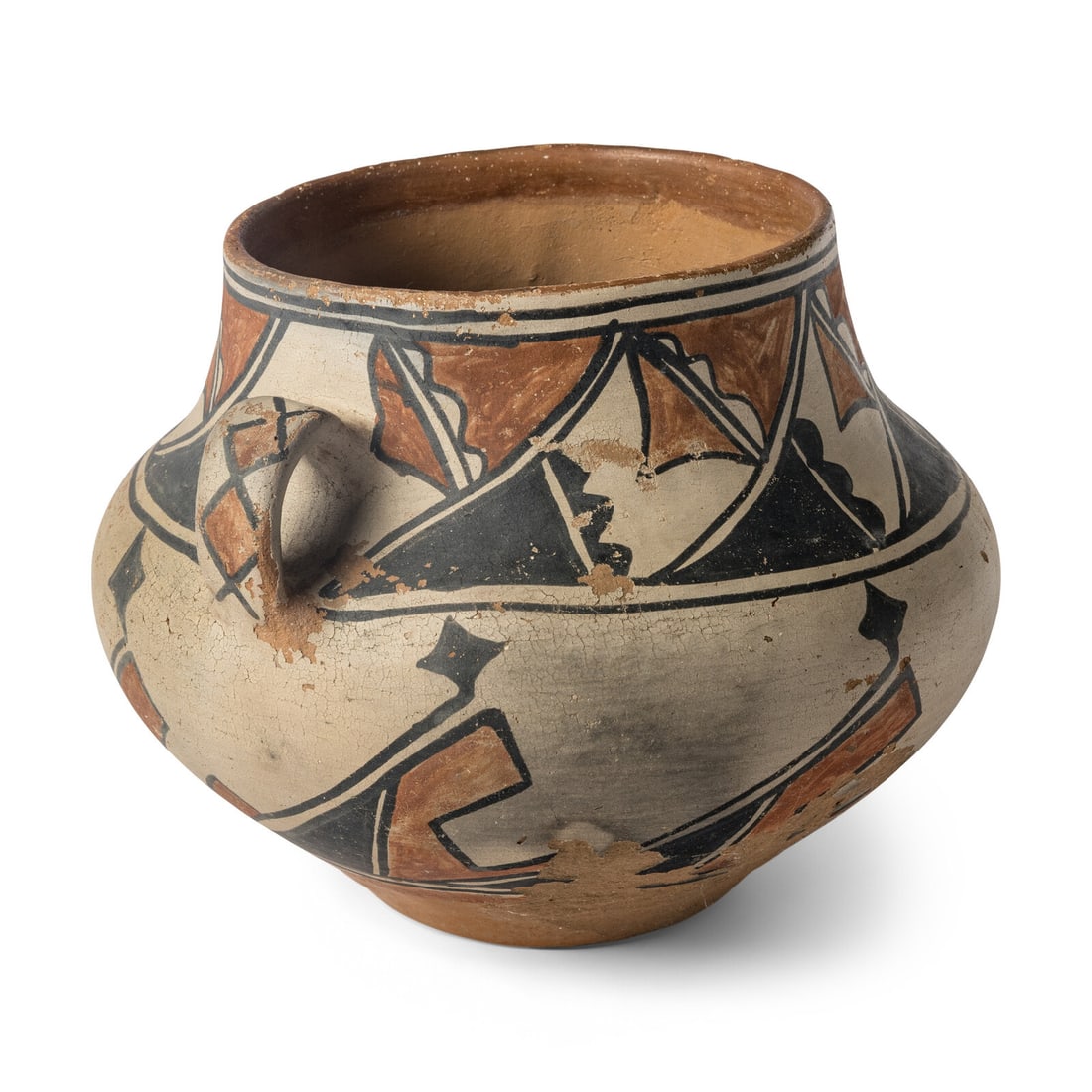 San Ildefonso Polychrome Pottery Jar - 2