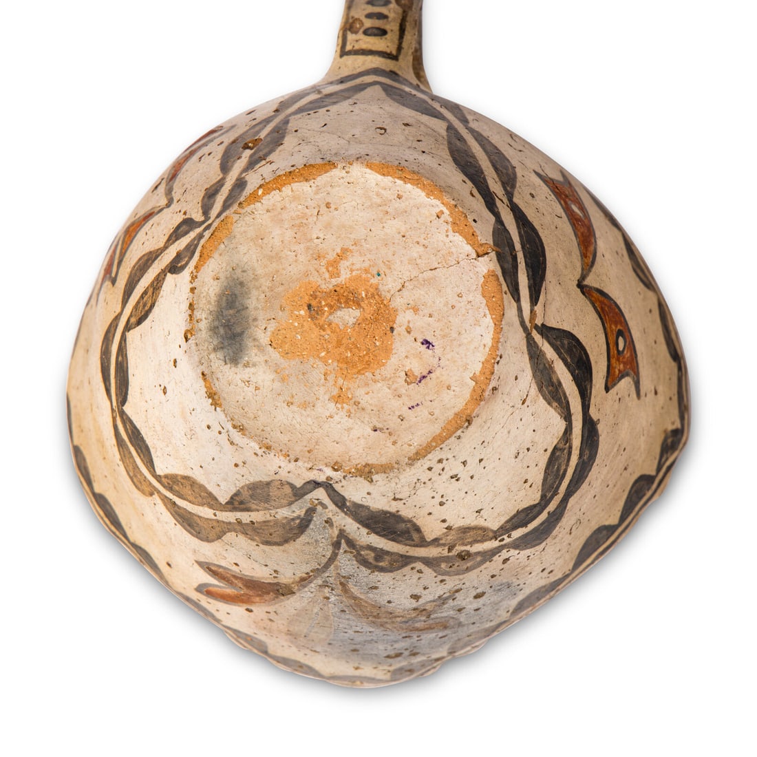 San Ildefonso Polychrome Pottery Cup - 5