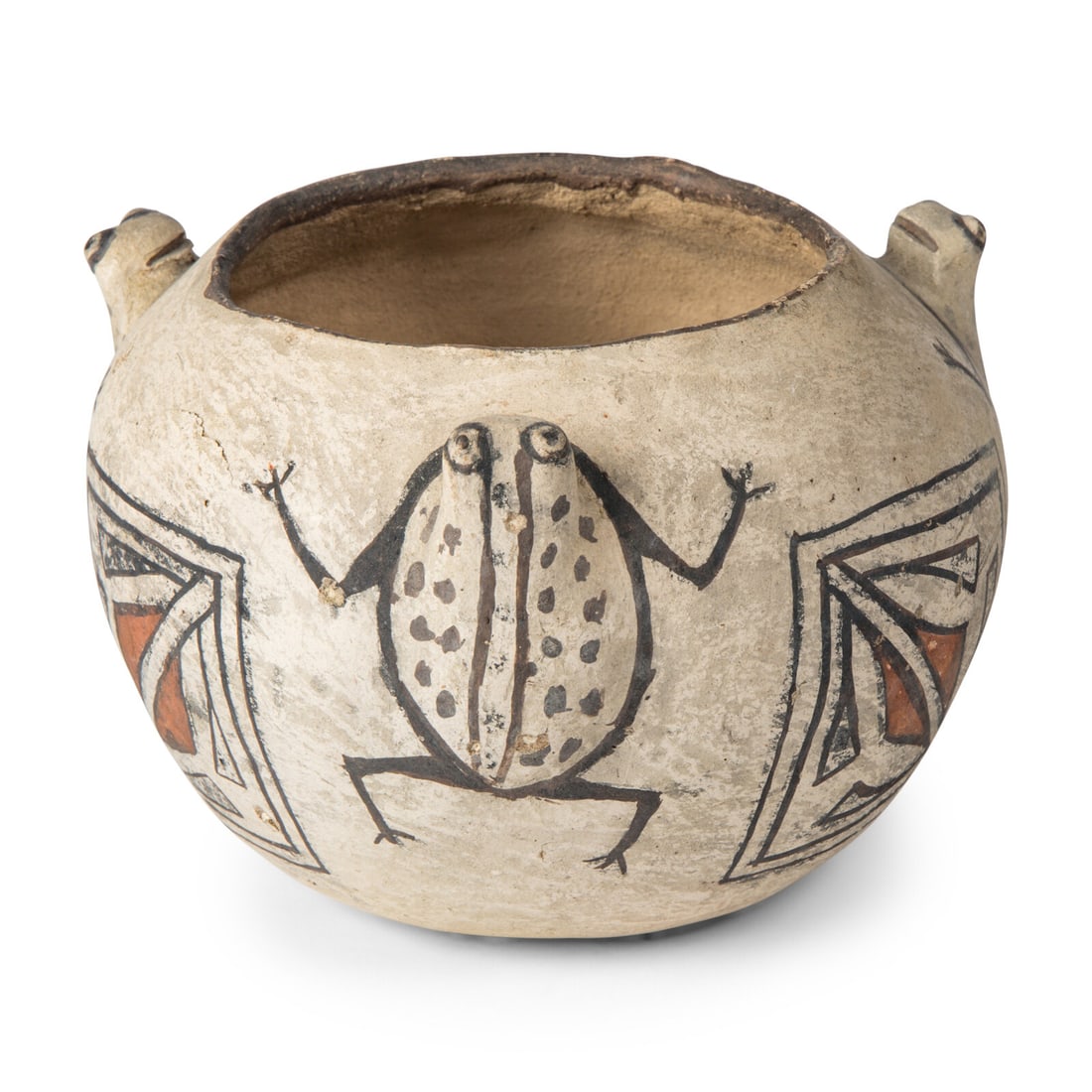 Zuni Pottery Frog Jar - 2