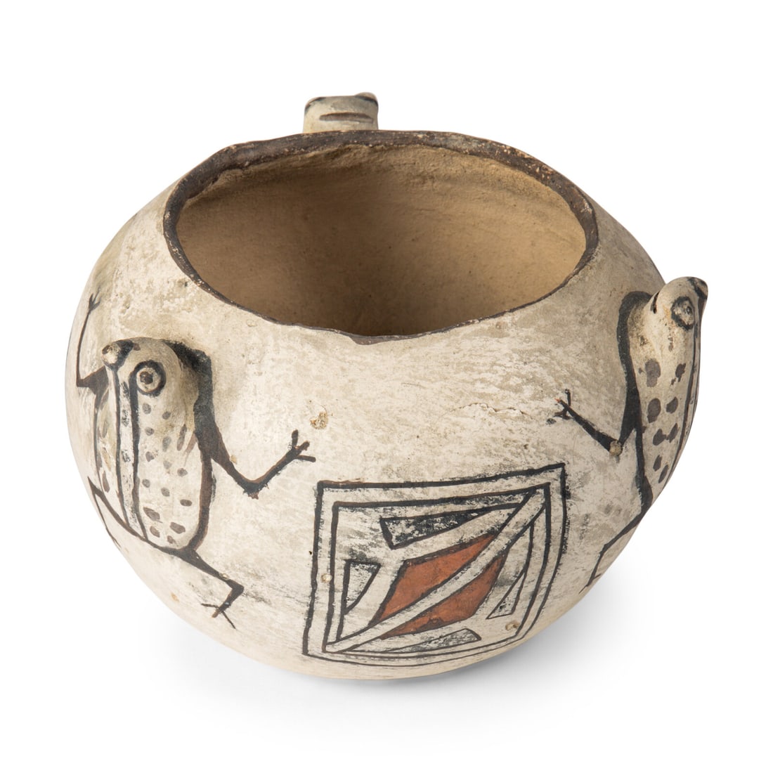 Zuni Pottery Frog Jar - 4