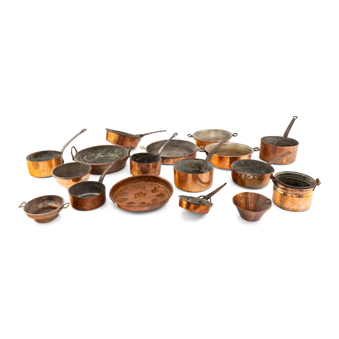 A Collection of Copper Cookware (1 of 2)