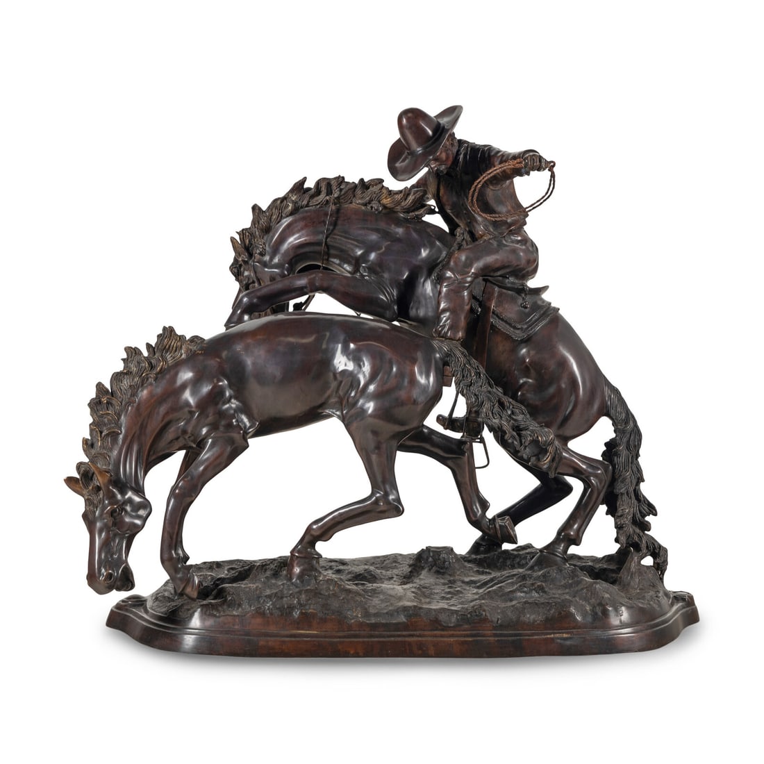 After Frederic Remington, 20th Century Bronco Buster (1 of 19)