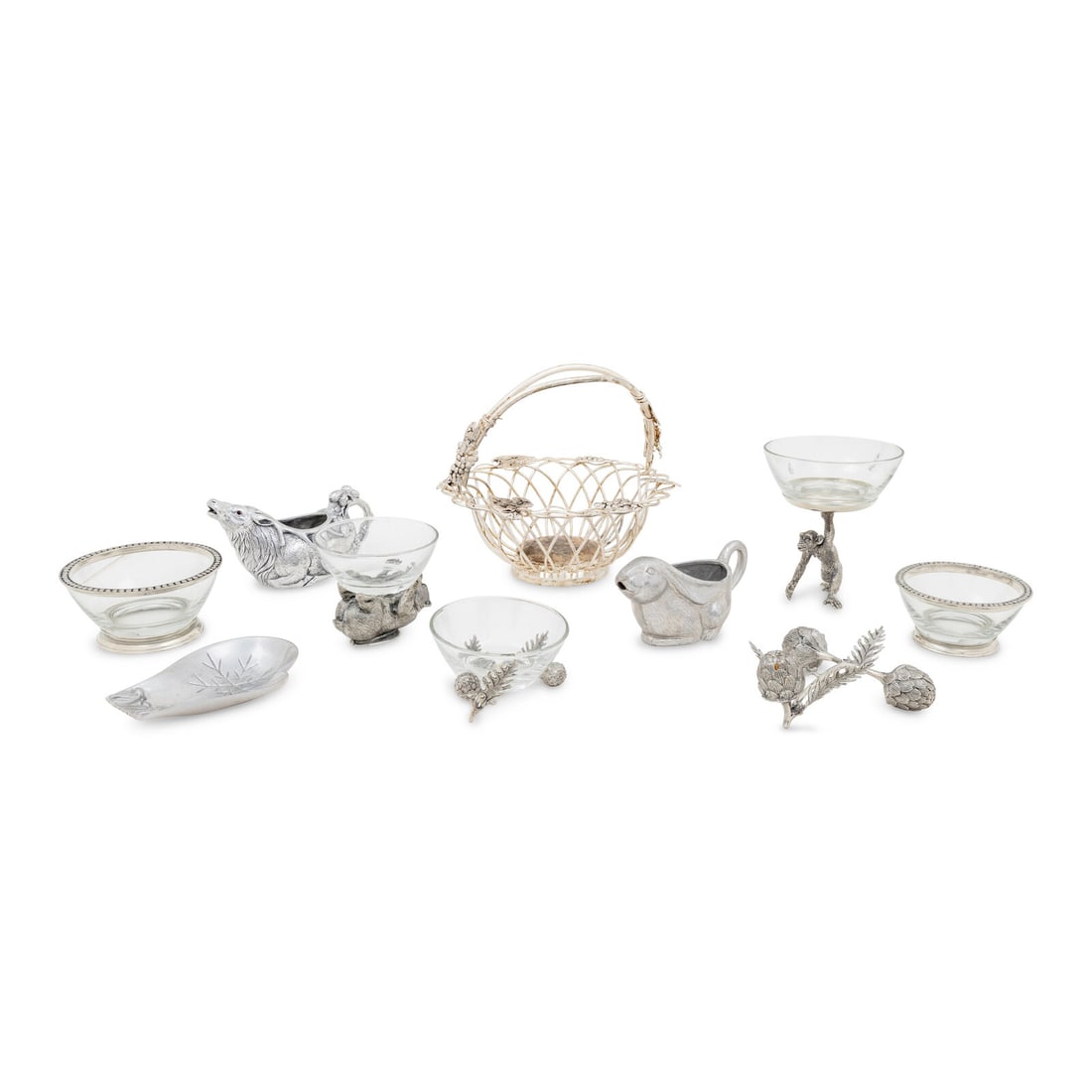 A Group of Pewter Serving Articles (1 of 2)