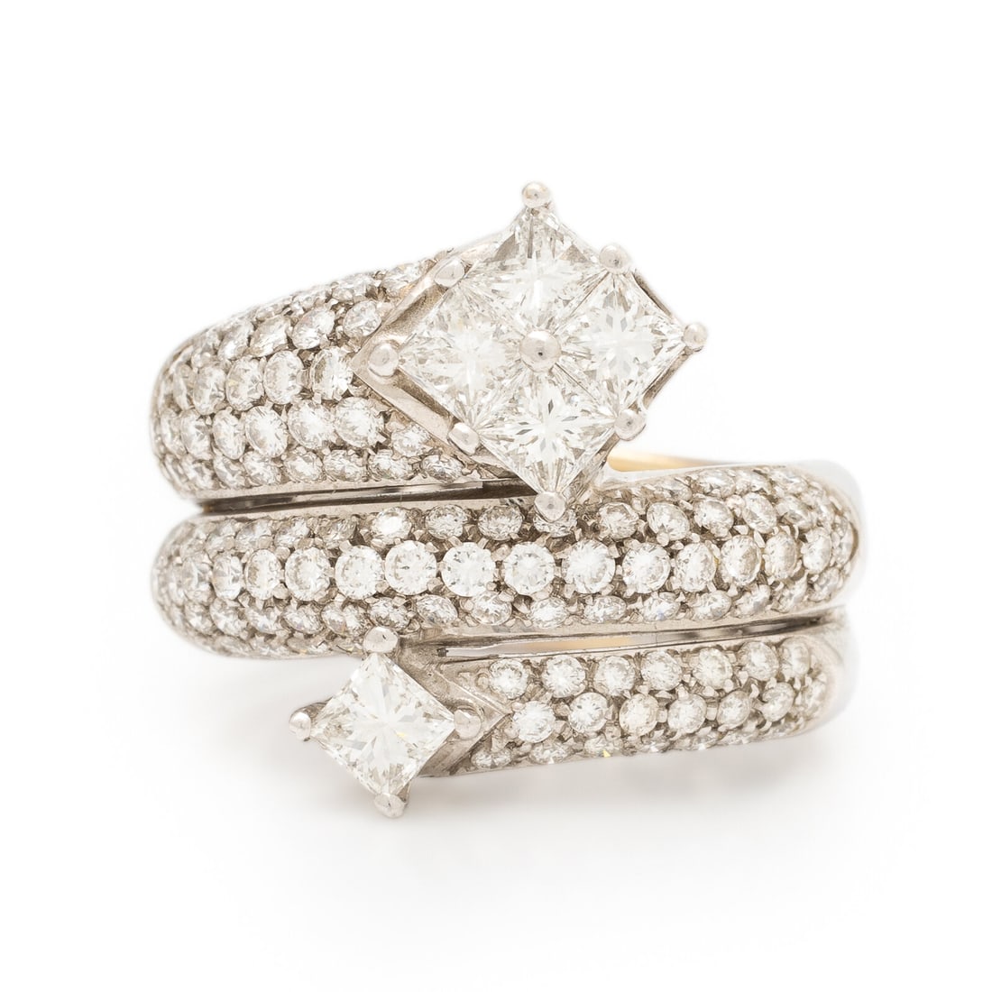 Diamond and White Gold Ring