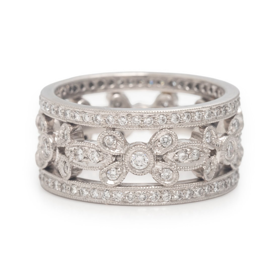 Diamond and Platinum Ring (1 of 3)